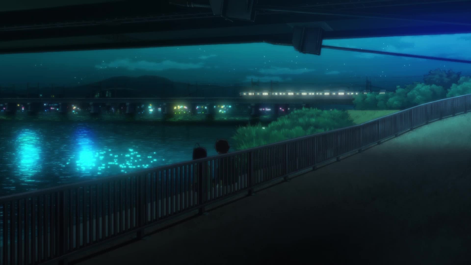 Under The Bridge Beautiful Anime Scenery Live Wallpaper 1920x1080