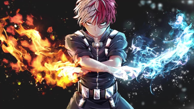 My Hero Academia Shoto Todoroki Live Wallpaper 1920x1080