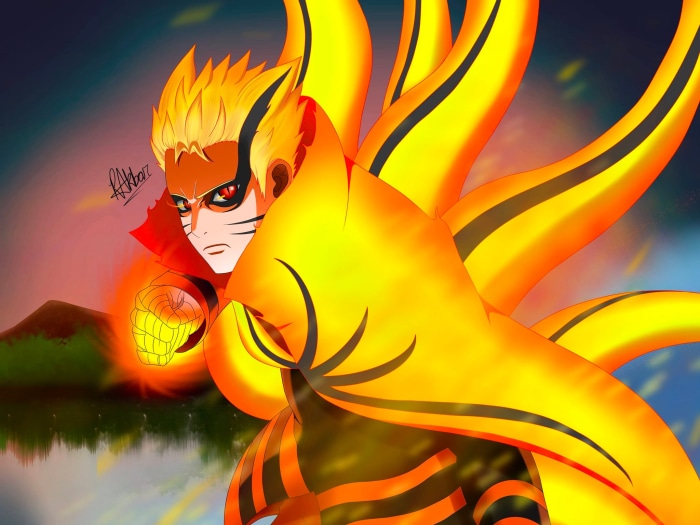 Boruto Hd Naruto Uzumaki Baryon Mode Naruto Hd Wallpaper Rare