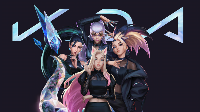 K Da Baddest Shot K Akali League Of Legends K Da K Pop Kaisa