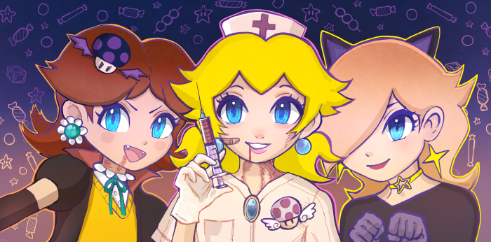 Super Mario Bros Hd Princess Peach Rosalina Mario Princess Daisy