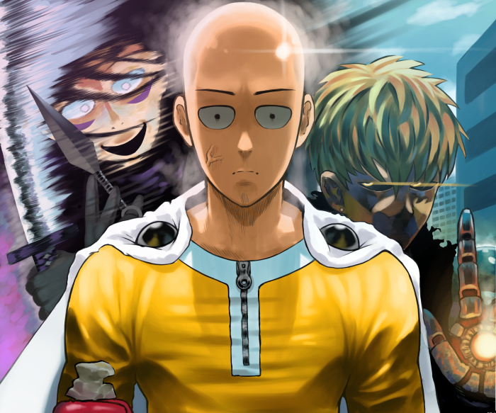 One Punch Man Hd Saitama One Punch Man Genos One Punch Man Sonic