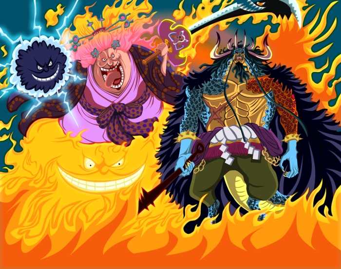 One Piece Hd Monkey D Luffy Kaido One Piece Big Mom One Piece