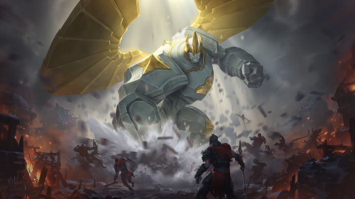 Galio Lor Lol Legends Of Runeterra Game K Hd Wallpaper Rare