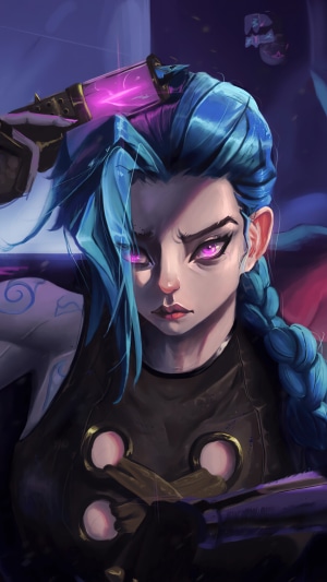 Jinx Arcane TV Series Arcane Series LoL League Of Legends Video