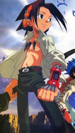 Shaman King Anime Yoh Asakura Amidamaru Horohoro