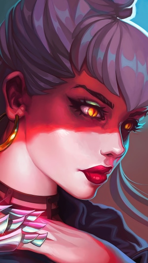 Kda Evelynn The Baddest Lol Art League Of Legends Game K Pc HD Wallpaper Rare Gallery