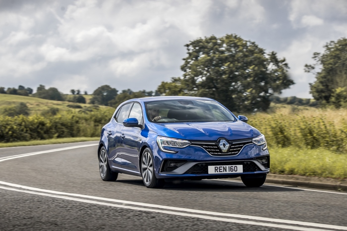 29393 Blue Renault Mégane E TECH Plug in Hybrid R S Line Electric