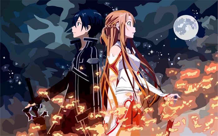 Asuna Yuuki HD Asuna Yuuki Kirito Sword Art Online HD Wallpaper