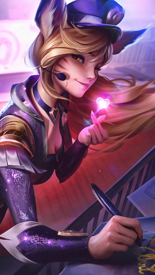 Popstar Ahri Asu Update Lol League Of Legends Skin Splash Art Hd