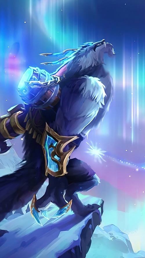 Warwick Winterblessed LoL League Of Legends HD Phone Wallpaper