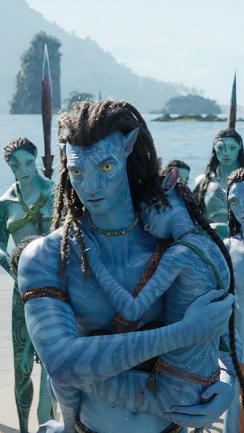 Avatar The Way Of The Water Movie 2022 Navi HD Phone Wallpaper