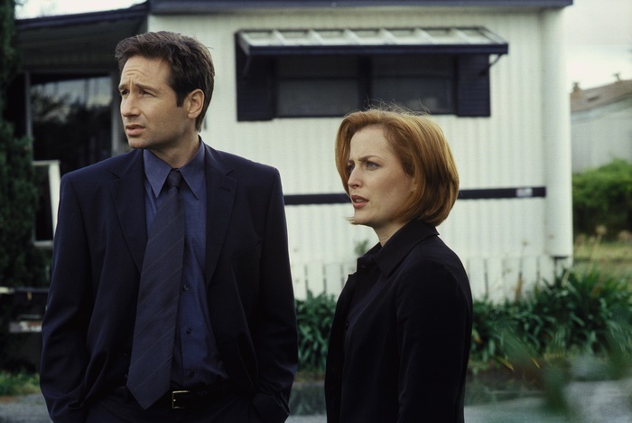 The X Files Hd Fox Mulder Dana Scully David Duchovny Gillian Anderson Hd Wallpaper Rare