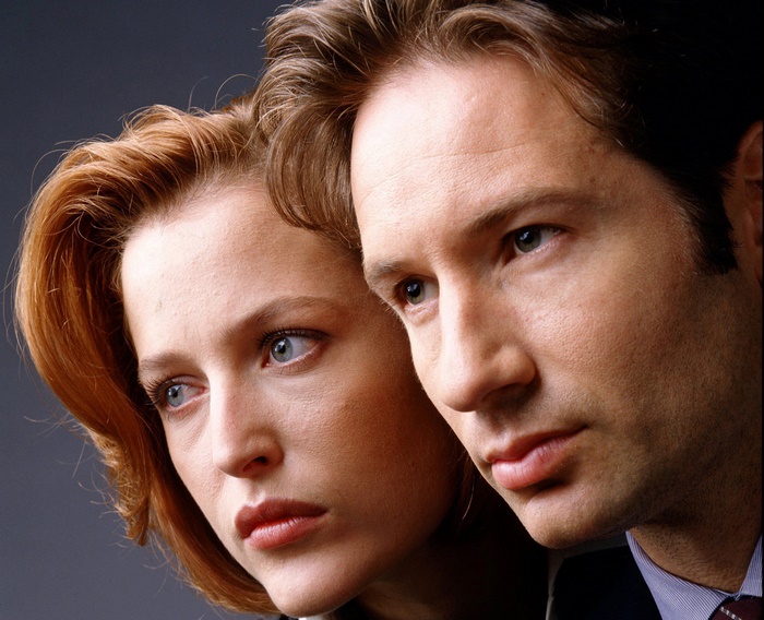 The X Files Hd Fox Mulder Gillian Anderson Dana Scully David Duchovny Hd Wallpaper Rare