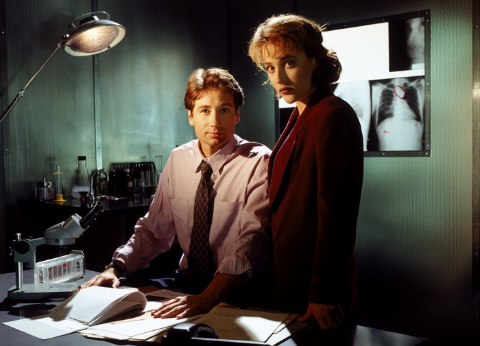 The X Files HD Gillian Anderson Fox Mulder Dana Scully David Duchovny HD Wallpaper Rare