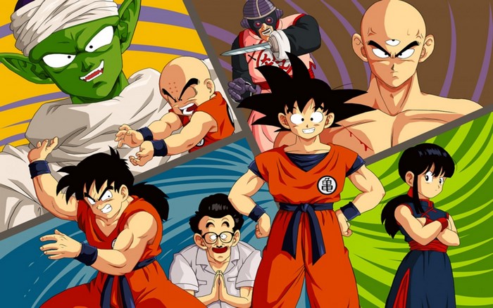 Illustration Anime Cartoon Son Goku Dragon Ball Z Comics Piccolo