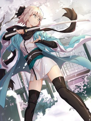 Fgo Fate Grand Order Anime Girls Okita Souji Fate Series Souji