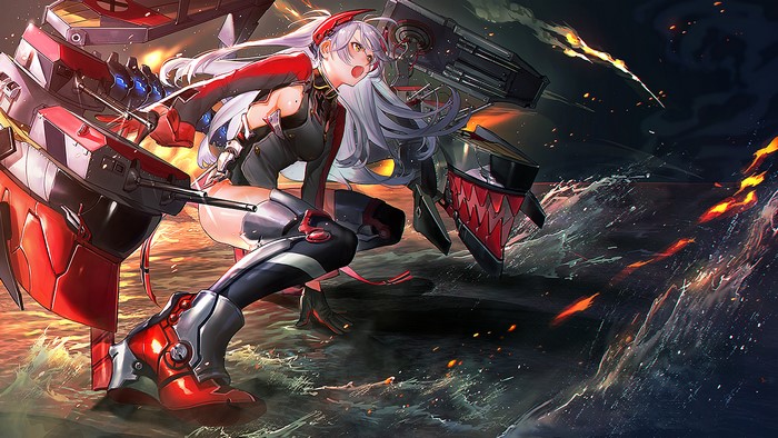 Azur Lane Prinz Eugen Anime Girl K Hd Wallpaper Rare Gallery