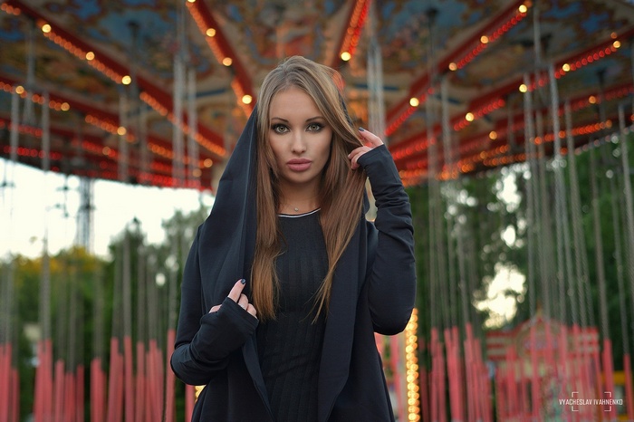 Women Outdoors Vuacheslav Ivahnenko Portrait Depth Of Field Blonde