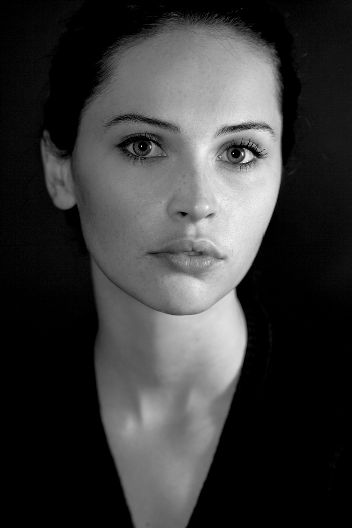 Monochrome Face Closeup Felicity Jones Actress Hd Wallpaper Rare