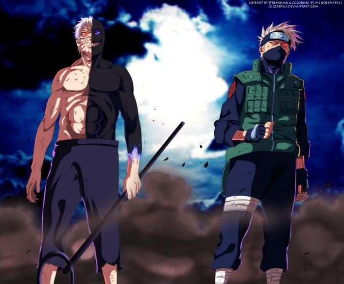 Black Zetsu Obito Uchiha Kakashi Hatake Hd Wallpaper Rare Gallery