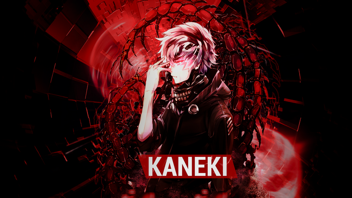 Black Suit D Abstract Kaneki Ken White Hair Tokyo Ghoul Kaneki