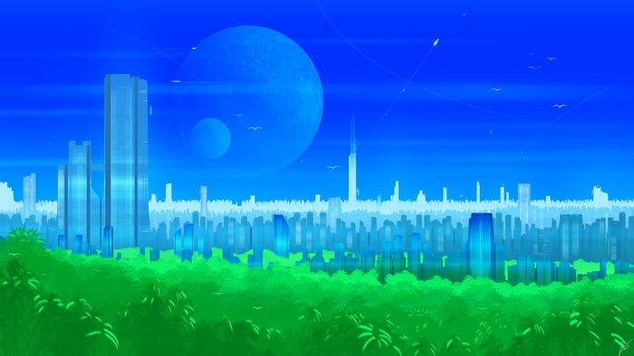 972878 Cityscape JoeyJazz Science Fiction Futuristic Rare Gallery