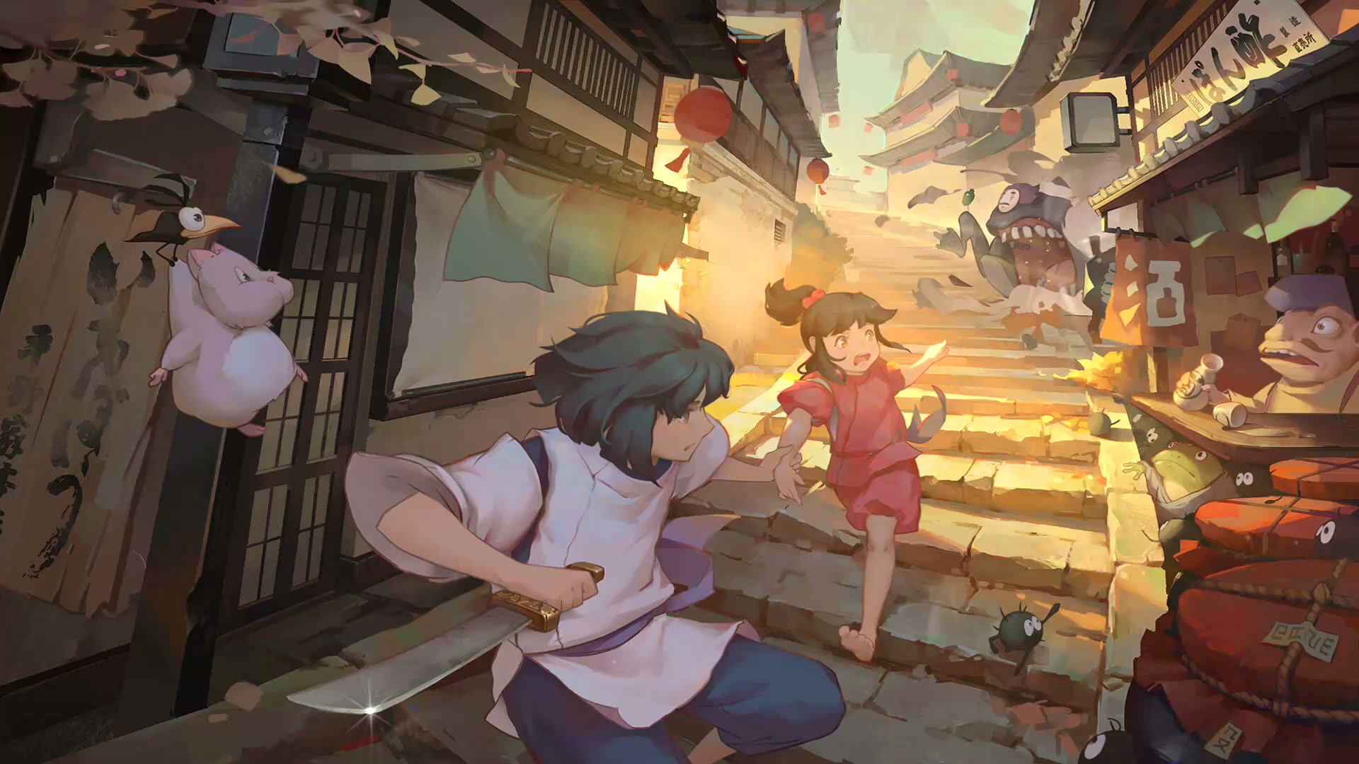 Chihiro Spirited Away Live Wallpaper