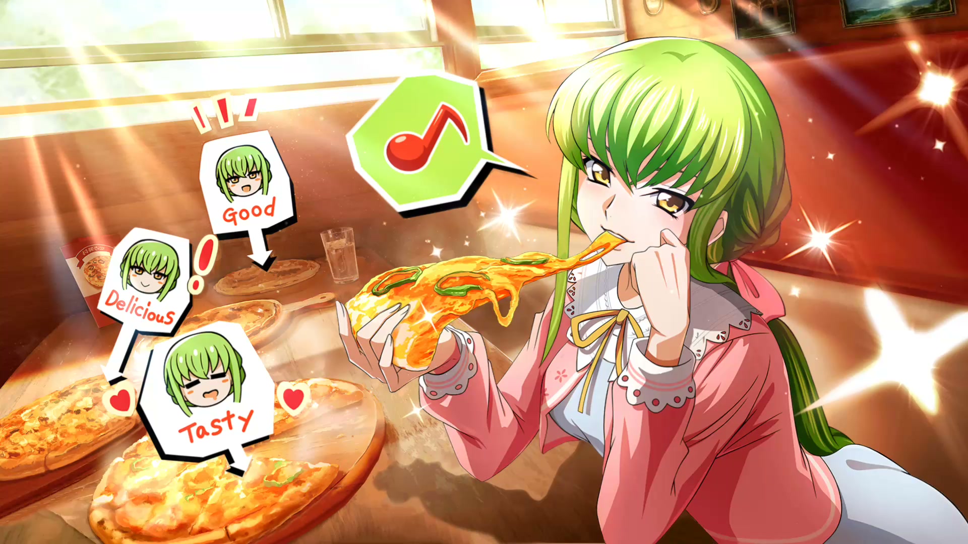 C.C. Pizza - Code Geass Live Wallpaper