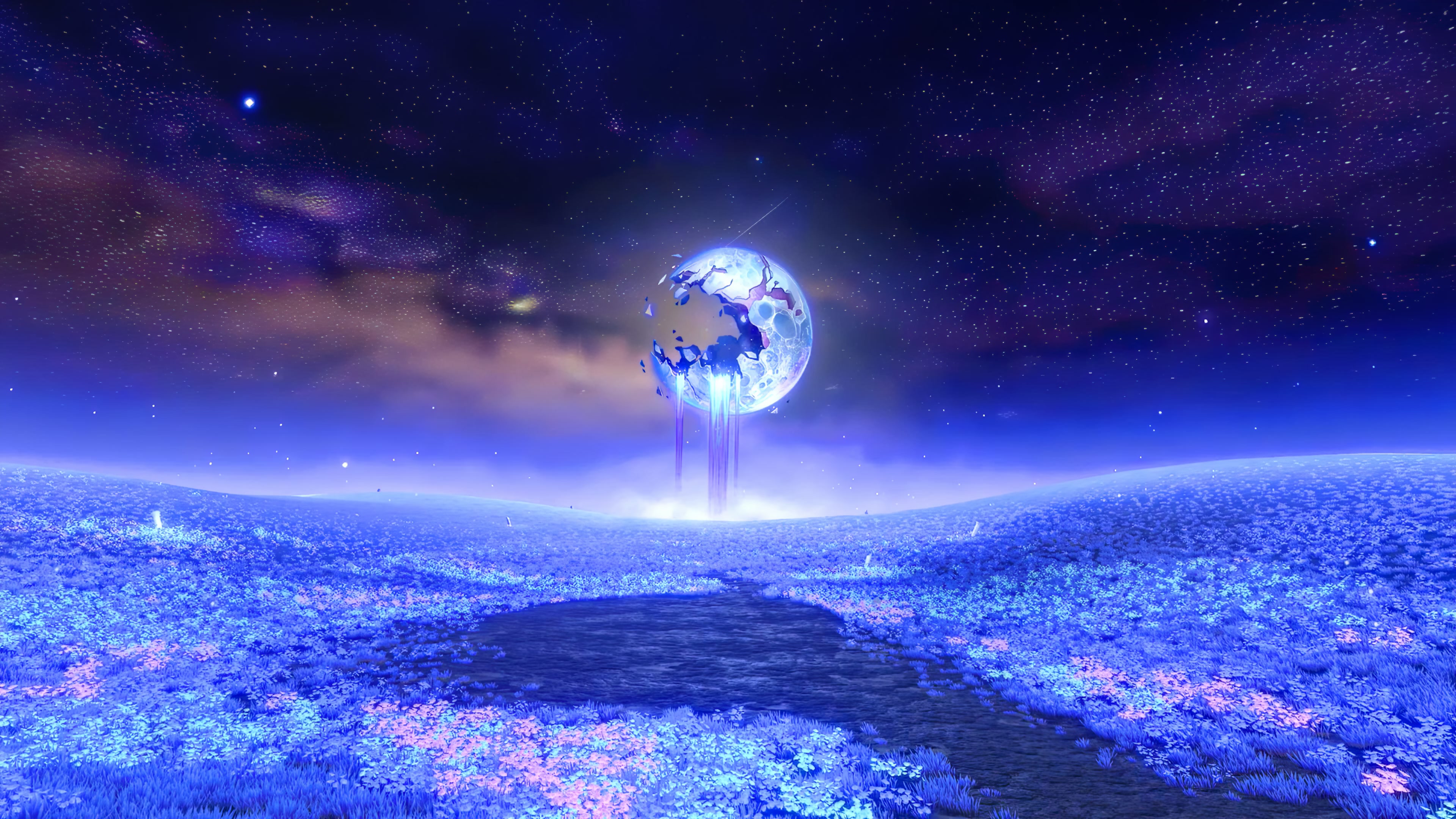 Celestial Bloom Field Live Wallpaper