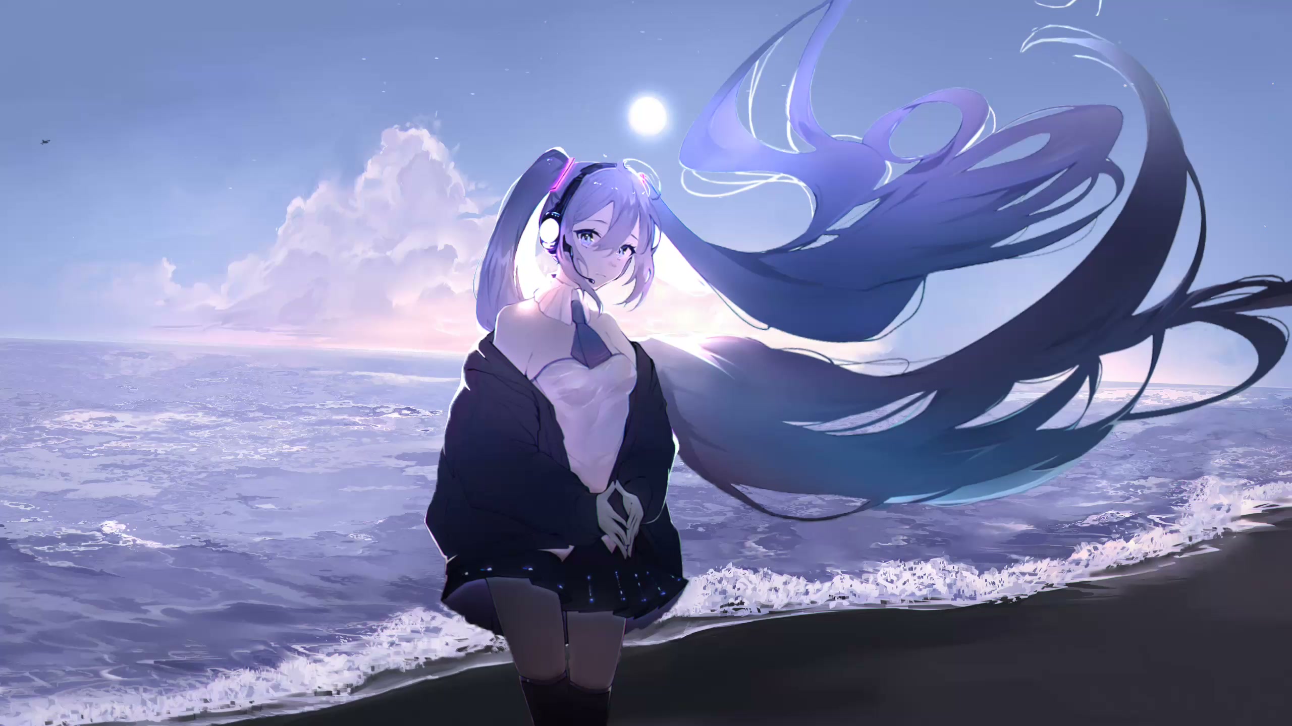 Hatsune Miku Ocean Live Wallpaper