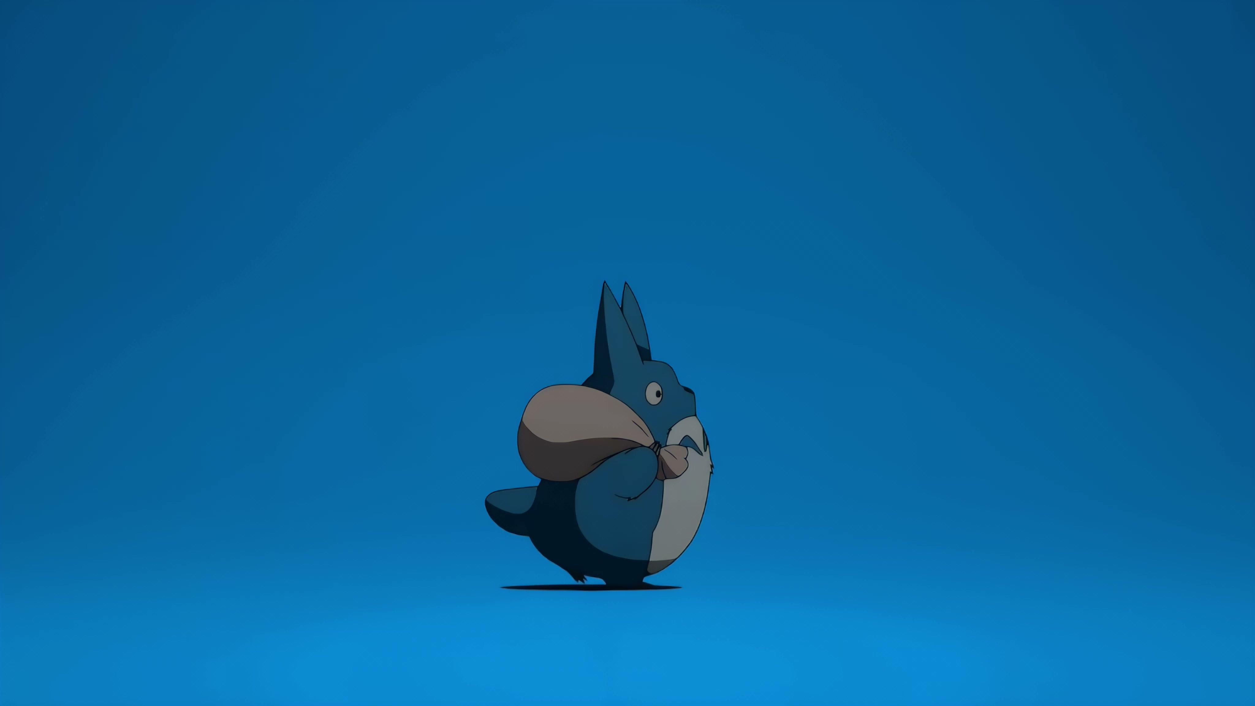 Little Blue Totoro Live Wallpaper
