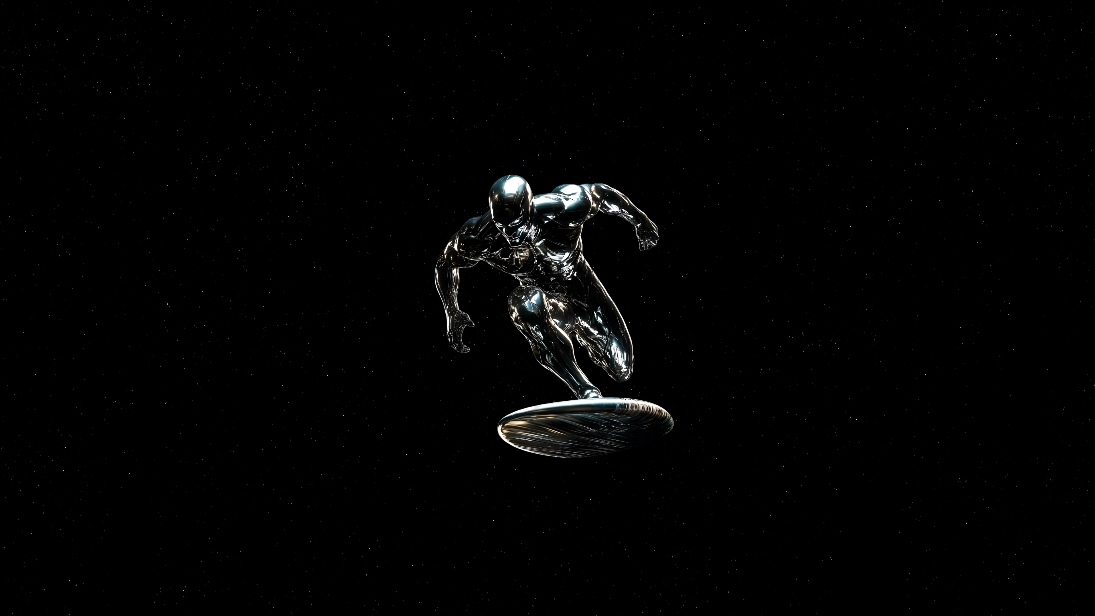 Marvels Silver Surfer - Minimalist Cosmic Space Live Wallpaper
