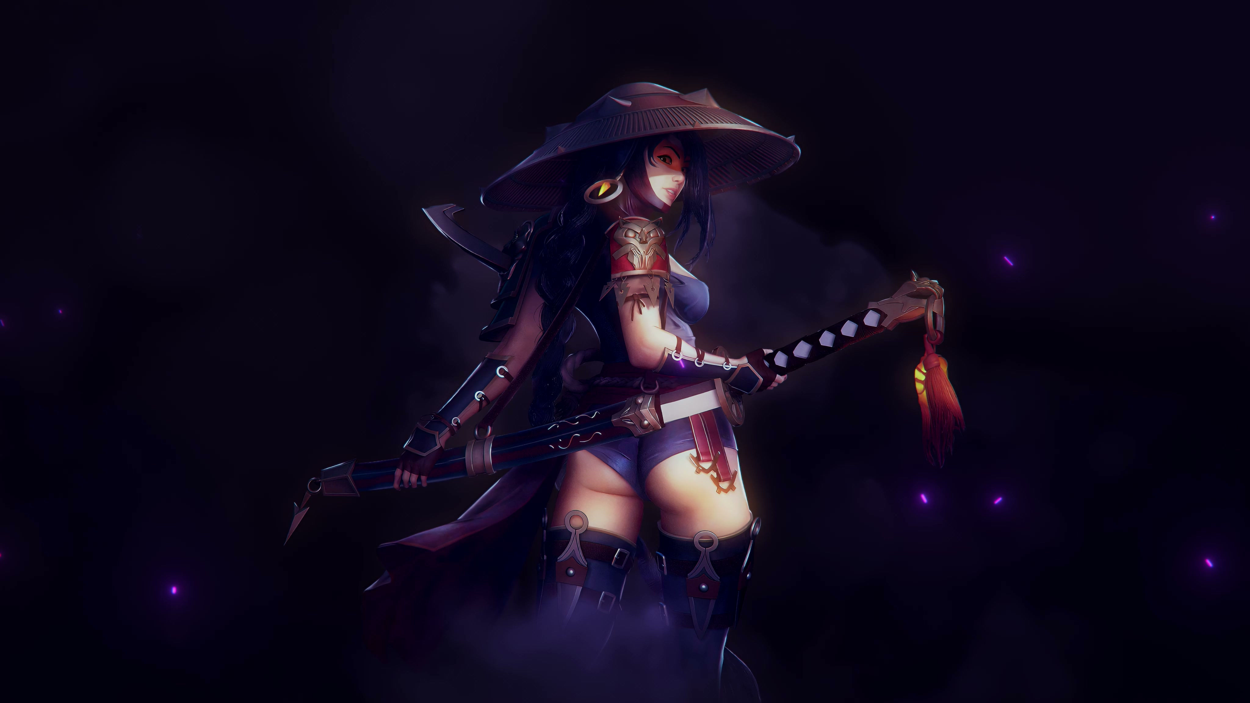 League of Legends - Yasuo (Genderbend) Samurai Live Wallpaper