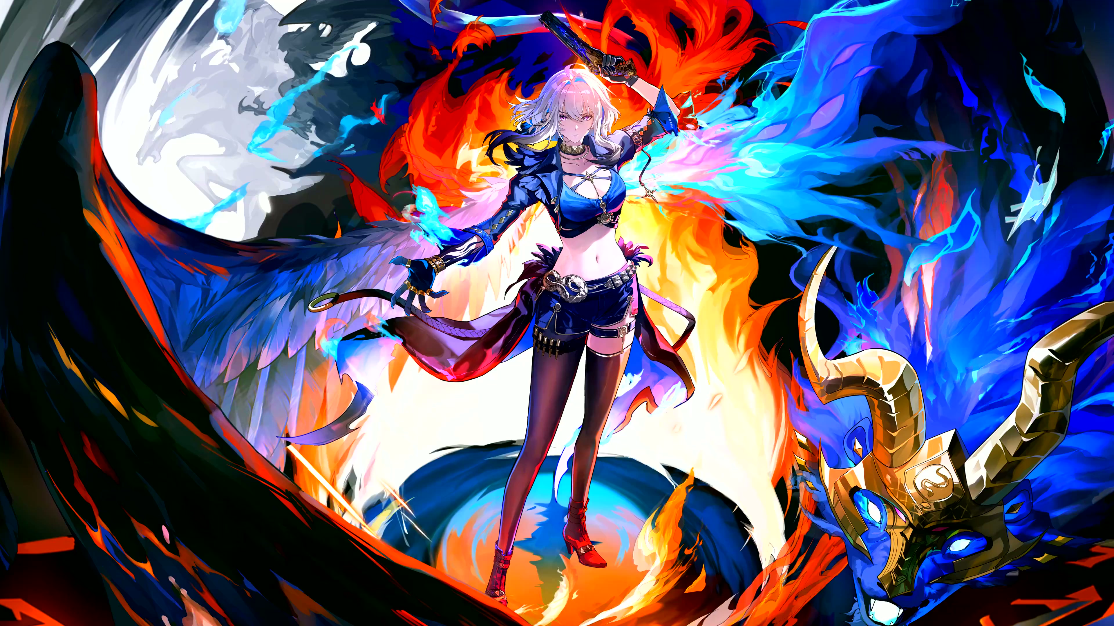 Wuthering Waves Elemental Warrior Live Wallpaper