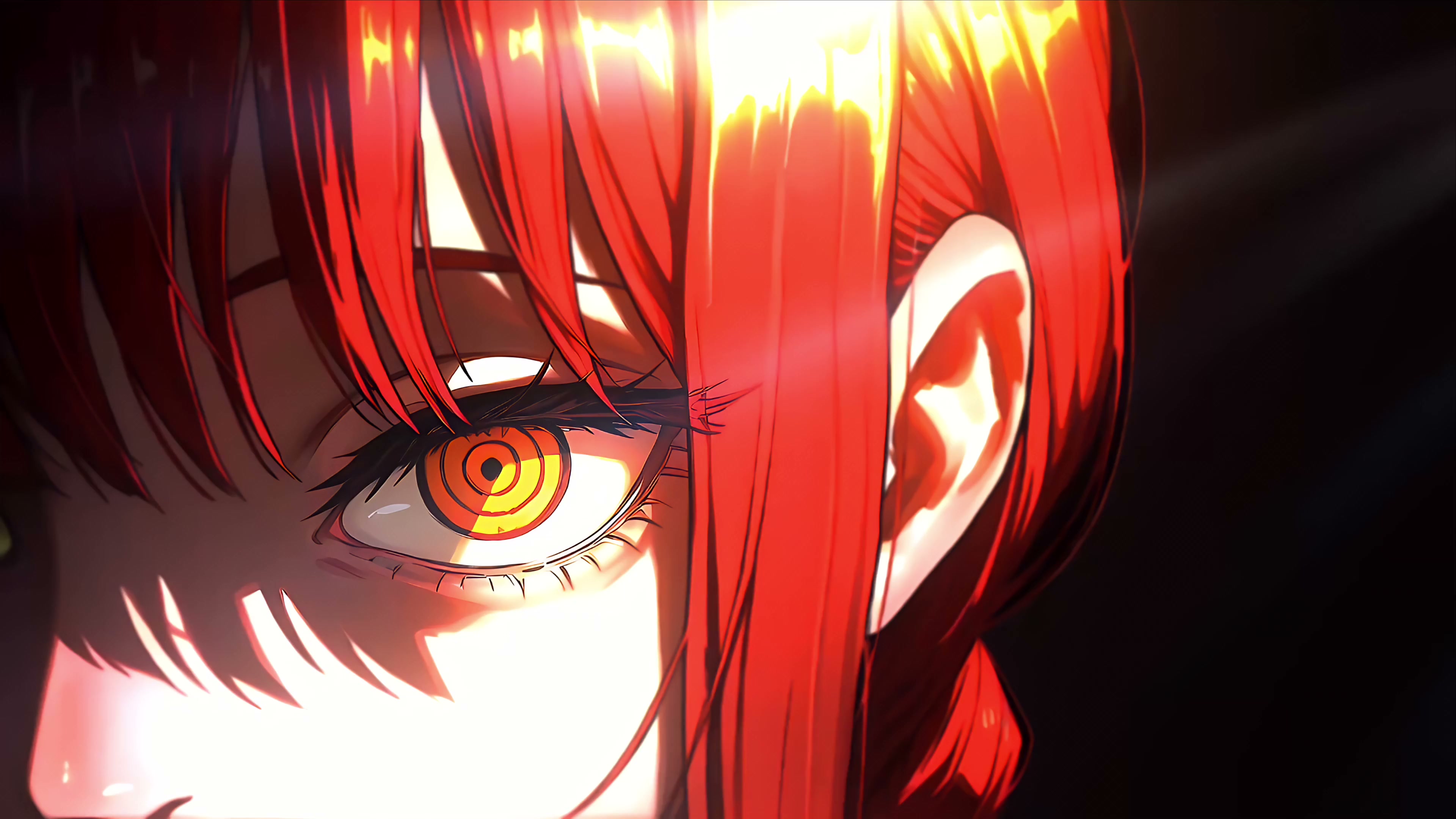 Hypnotic Makima - Chainsaw Man Live Wallpaper