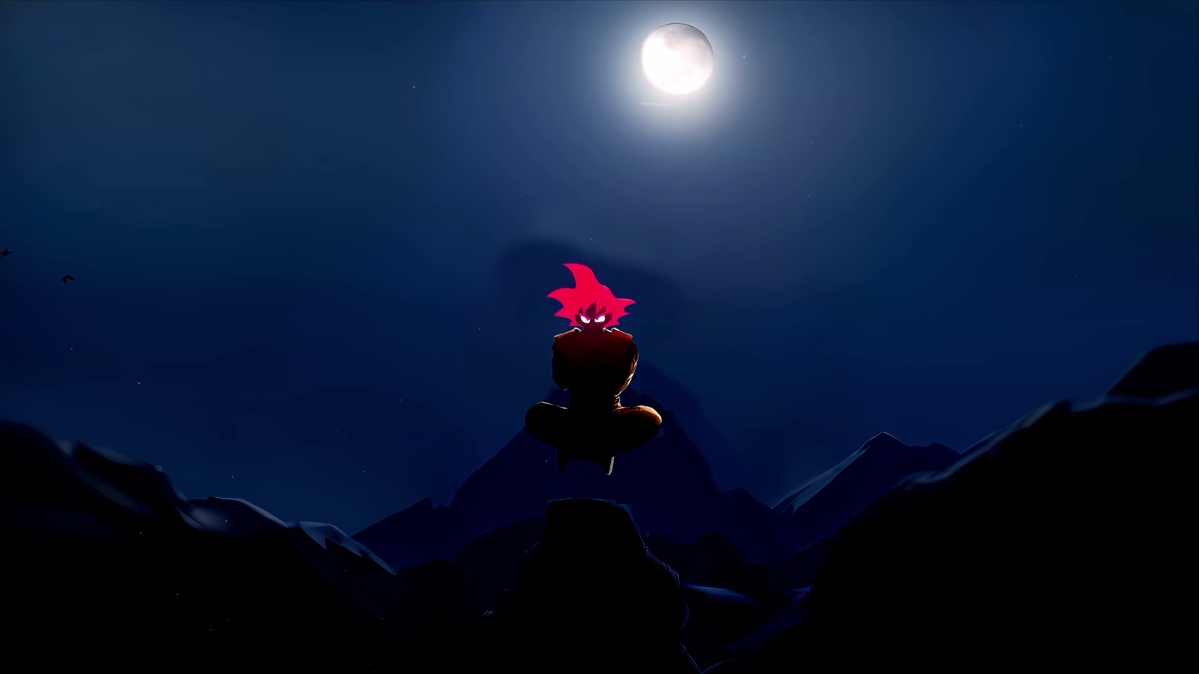 Goku Silhouette Live Wallpaper