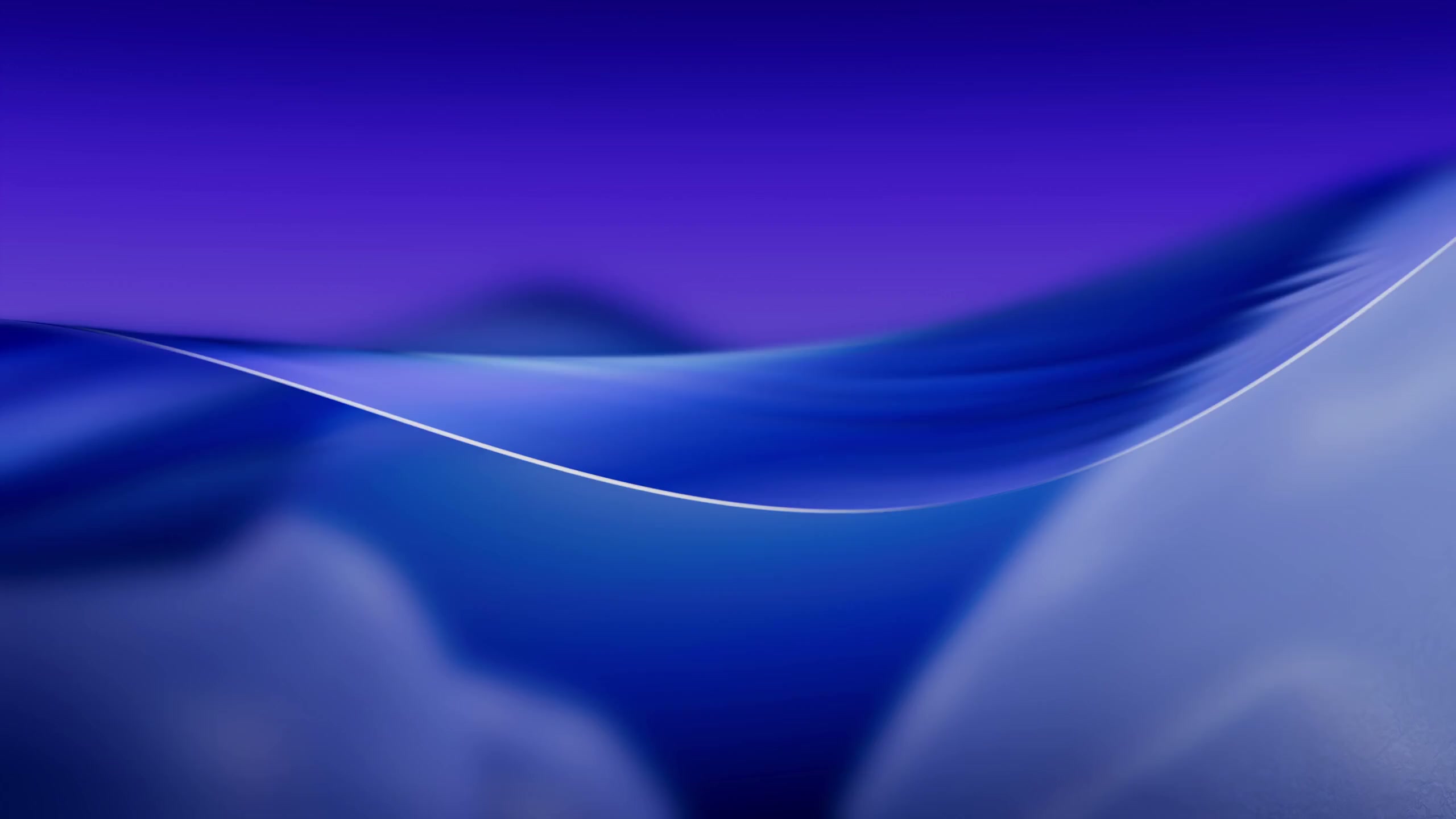 MacOS - Blue Wave Drift Live Wallpaper
