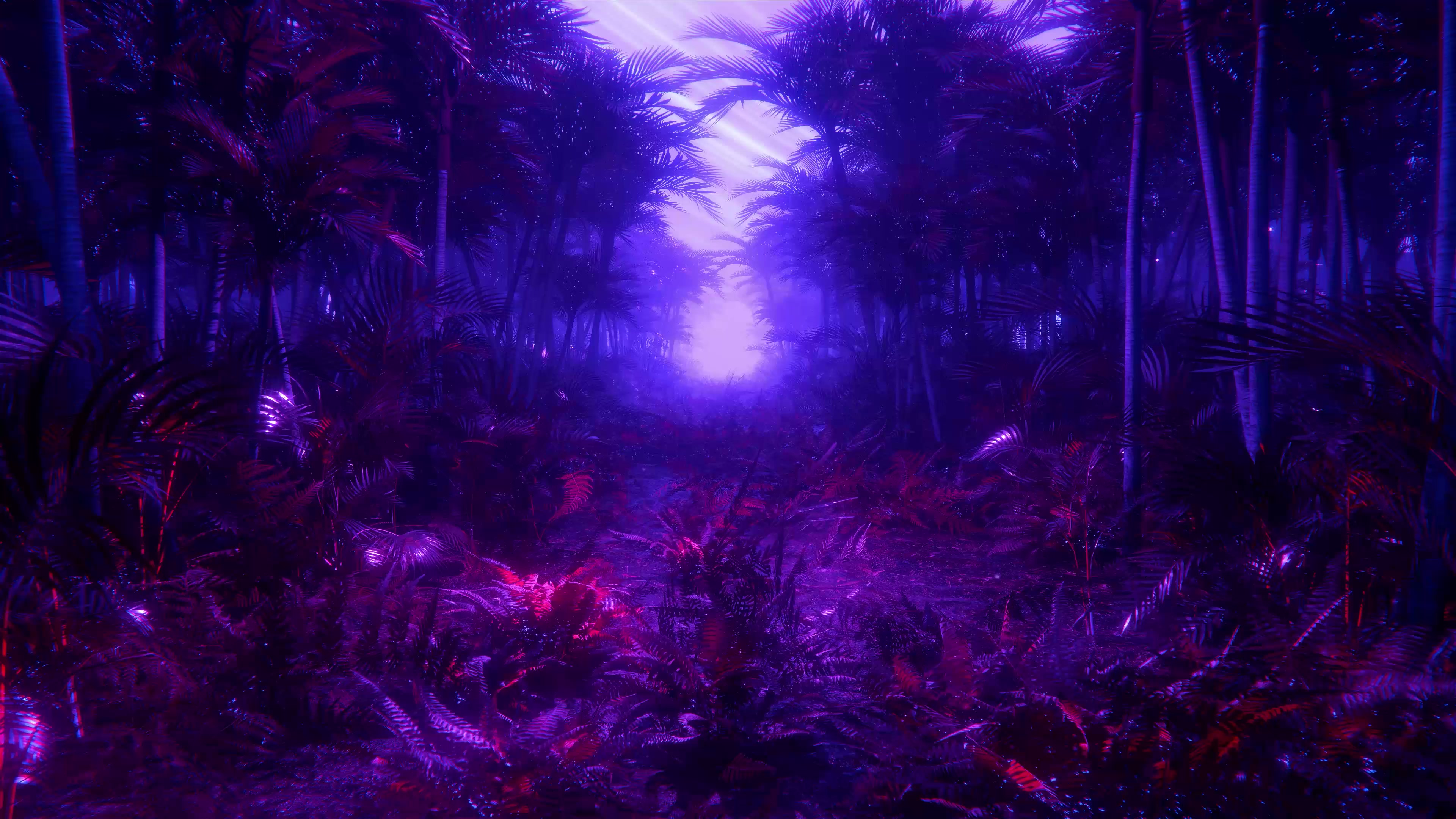 Visualdon - Neon Jungle Live Wallpaper