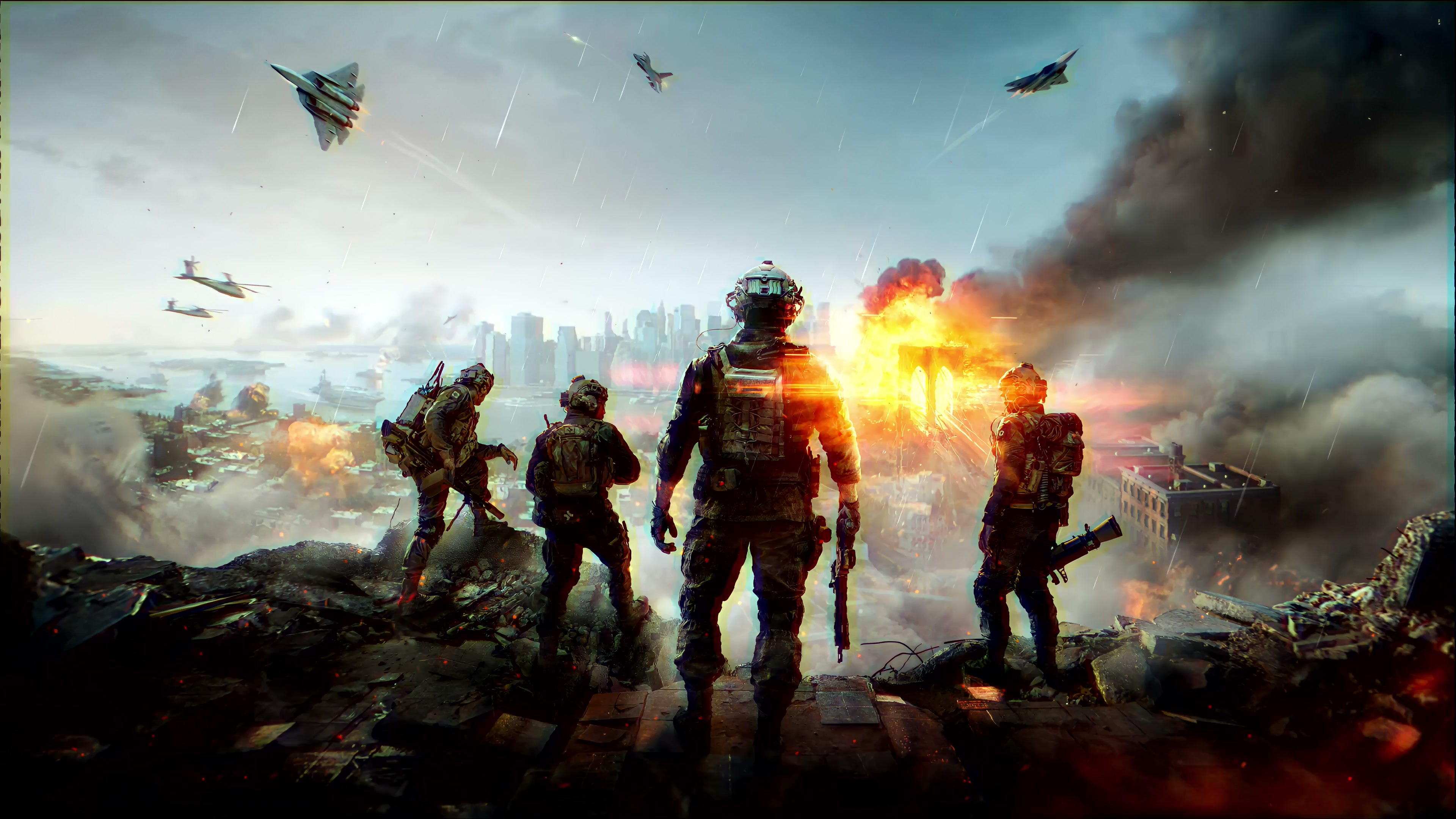 Battlefield 6 Squad Live Wallpaper