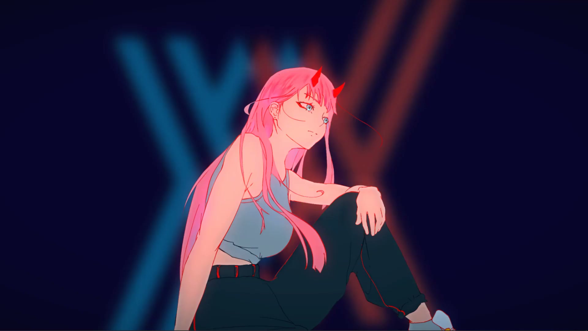 Zero Two Franxx Anime Live Wallpaper