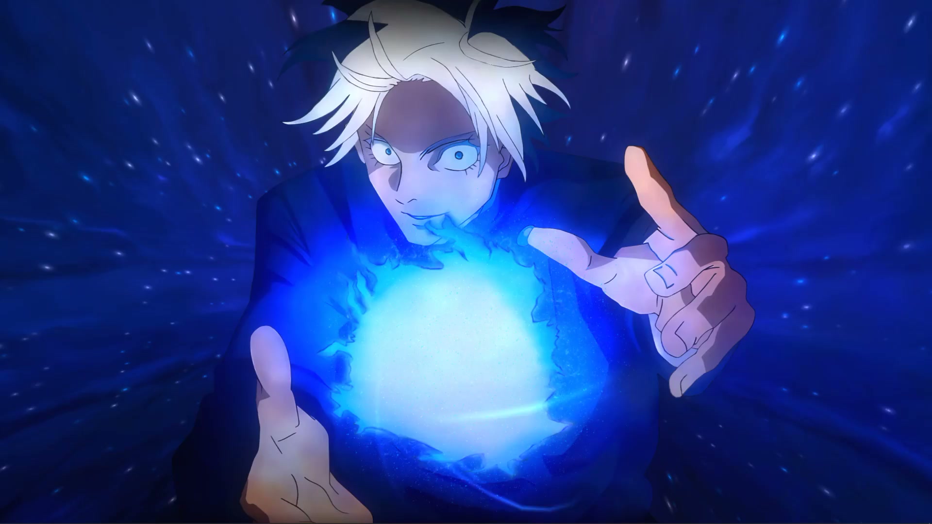 Maximum Blue Gojo Live Wallpaper