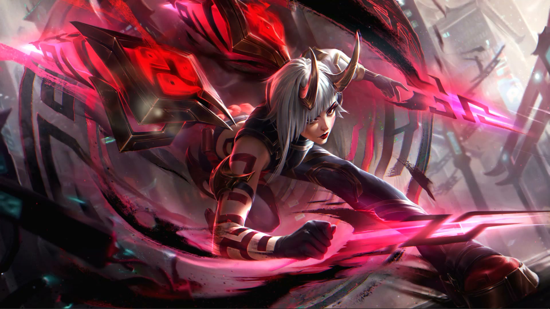 Inkshadow Kai Sa Lol Video Wallpaper Live Wallpaper