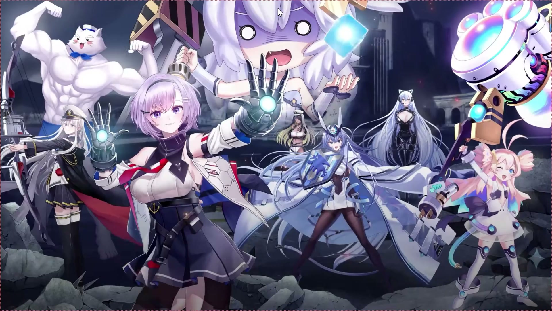 Azure Lane Animated Background Live Wallpaper