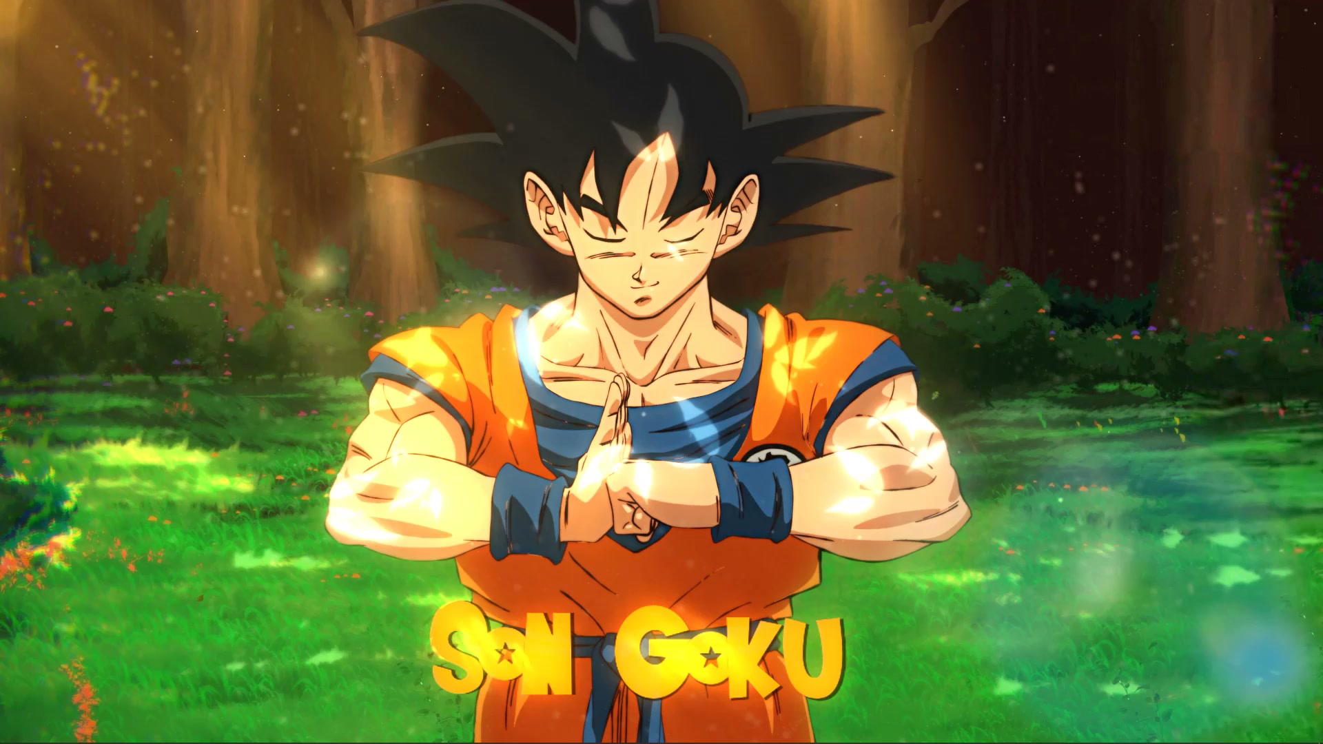 Son Goku Relax Live Wallpaper