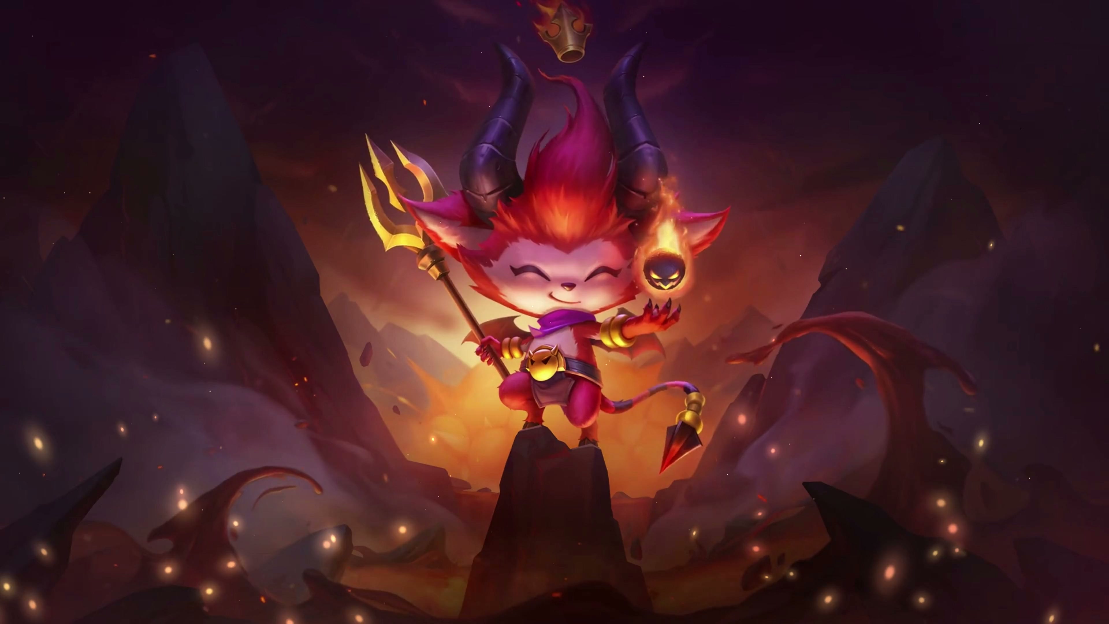 League of Legends Devil Teemo 4K Live Wallpaper