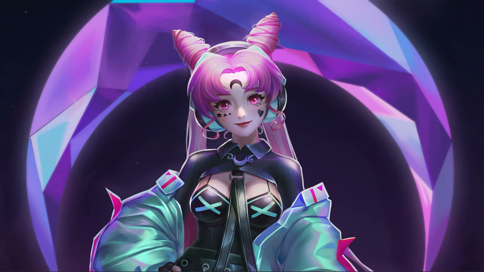 Sailor Moon Cyberpunk Live Wallpaper