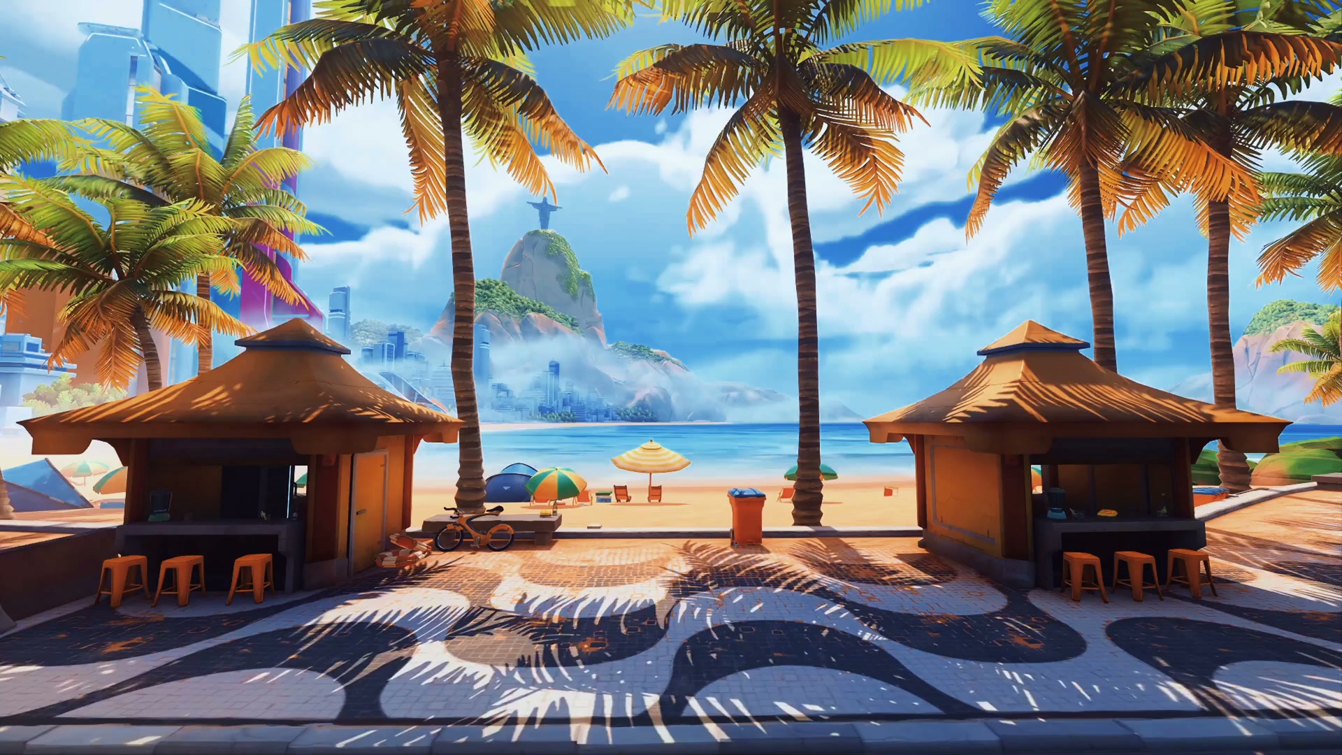 Overwatch 2 Beach Live Wallpaper