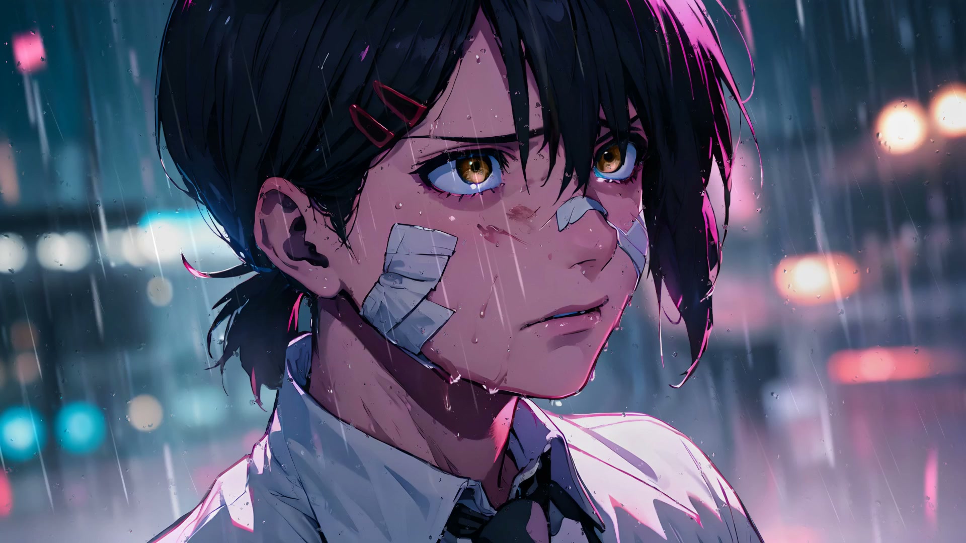Chainsaw Man Kobeni Higashiyama Live Wallpaper
