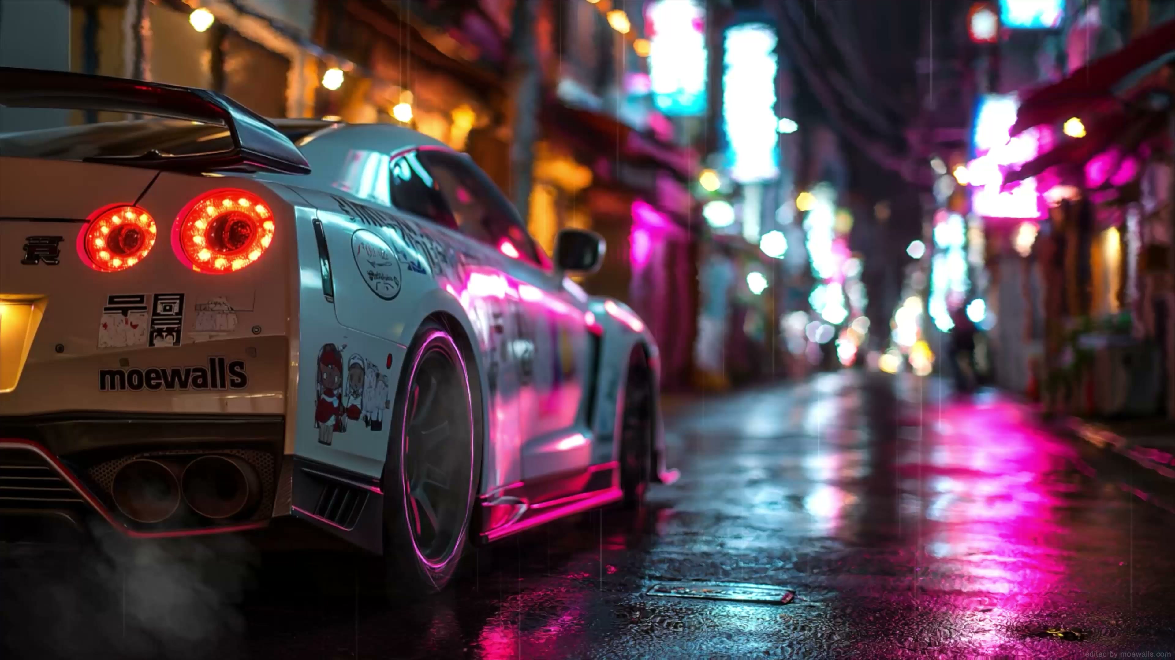 Nissan GTR Nismo R35 4K Live Wallpaper